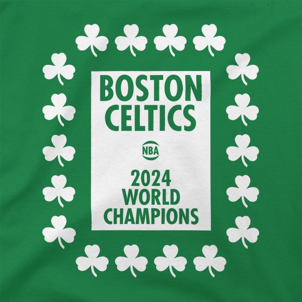 Футболка Boston Celtics Stadium Essentials 18-Time NBA Finals Champions Banner 18 Play - Kelly Green