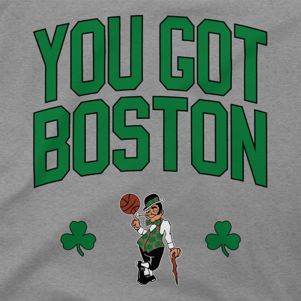 Футболка Boston Celtics Stadium Essentials 18-Time NBA Finals Champions We Got 18 Banners - Heather Gray