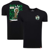 Футболка Boston Celtics Sportiqe 2024 NBA Finals Champions King of the Court Comfy Tri-Blend - Black