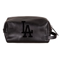 Los Angeles Dodgers Hybrid Leather Lined Dopp Toiletry Bag