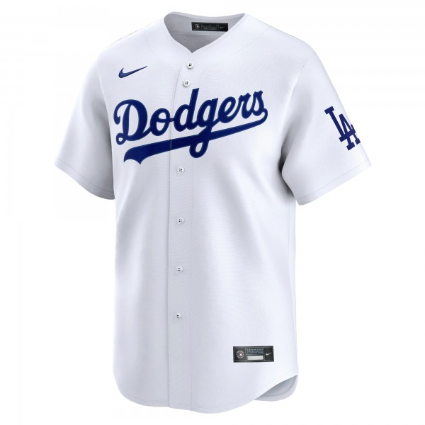 Los Angeles Dodgers Nike White Home Limited Jersey
