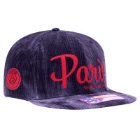 Бейсболка Paris Saint-Germain Fan Ink Open Corduroy - Black