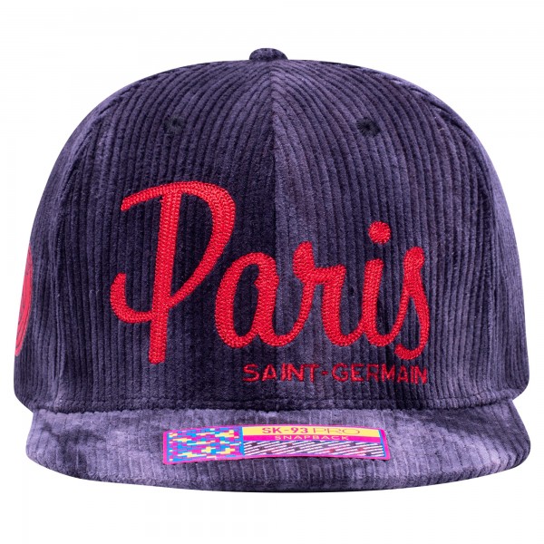 Бейсболка Paris Saint-Germain Fan Ink Open Corduroy - Black
