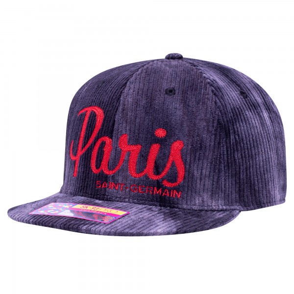 Бейсболка Paris Saint-Germain Fan Ink Open Corduroy - Black