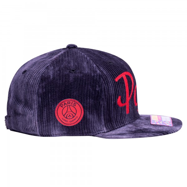 Бейсболка Paris Saint-Germain Fan Ink Open Corduroy - Black