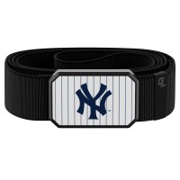 New York Yankees Groove Life Black Belt with Team Color Buckle