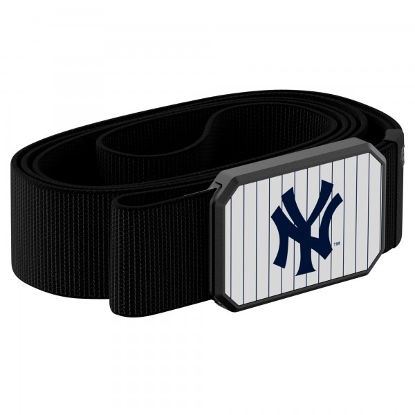 New York Yankees Groove Life Black Belt with Team Color Buckle