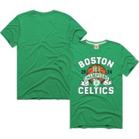 Футболка Boston Celtics Homage Unisex 18-Time NBA Finals Champions Tri-Blend - Heather Kelly Green