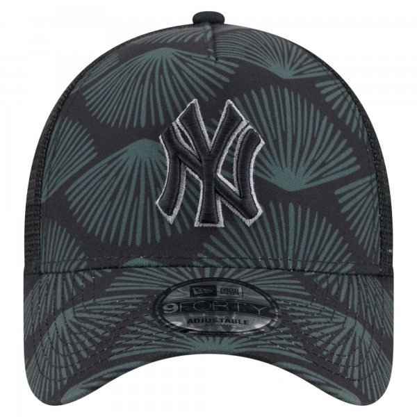 Бейсболка New York Yankees New Era Black 9FORTY A-Frame Trucker