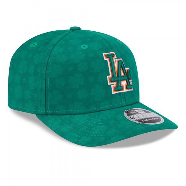 Бейсболка Los Angeles Dodgers New Era Kelly Green St. Patricks Day 9SEVENTY