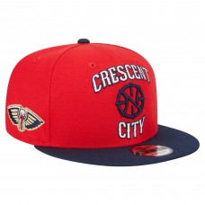 Бейсболка New Orleans Pelicans New Era Red Statement Edition Jersey Hook 9FIFTY