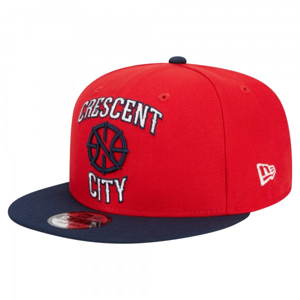 Бейсболка New Orleans Pelicans New Era Red Statement Edition Jersey Hook 9FIFTY