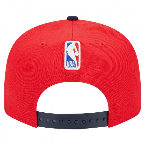 Бейсболка New Orleans Pelicans New Era Red Statement Edition Jersey Hook 9FIFTY