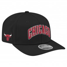 Бейсболка Chicago Bulls New Era Black Statement Edition Jersey Hook 9SEVENTY