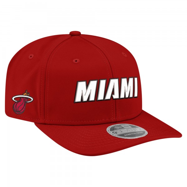 Бейсболка Miami Heat New Era Red Statement Edition Jersey Hook 9SEVENTY