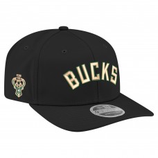 Бейсболка Milwaukee Bucks New Era Black Statement Edition Jersey Hook 9SEVENTY