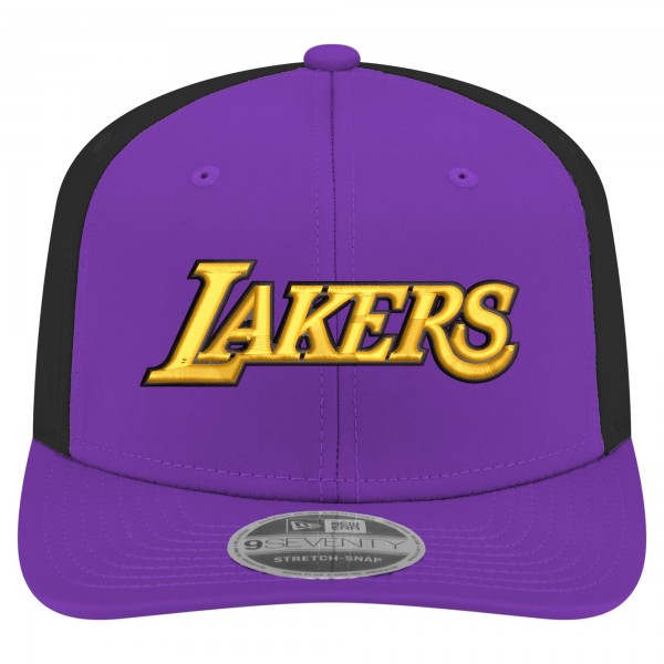 Бейсболка Los Angeles Lakers New Era Statement Edition Jersey Hook 9SEVENTY - Purple