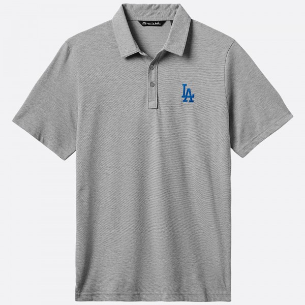 Los Angeles Dodgers TravisMathew Gray The Zinna Polo