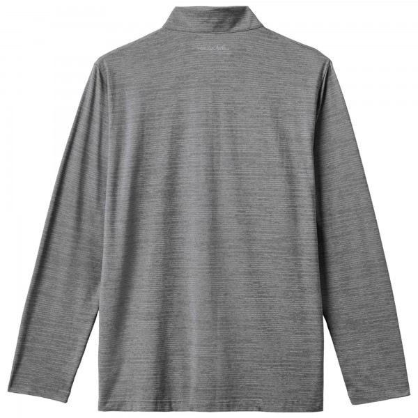 Los Angeles Dodgers TravisMathew Gray The Heater Quarter-Zip Pullover Top