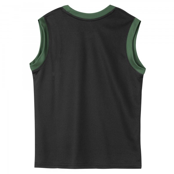 Preschool Milwaukee Bucks Black Mesh Tank Top and Shorts Set