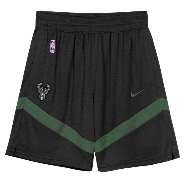Preschool Milwaukee Bucks Black Mesh Tank Top and Shorts Set