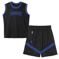 Preschool Orlando Magic Black Mesh Tank Top and Shorts Set