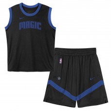 Preschool Orlando Magic Black Mesh Tank Top and Shorts Set