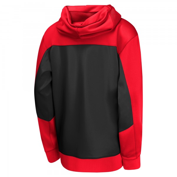 Толстовка на молнии Chicago Bulls Nike Youth Authentic On-Court Showtime Performance - Red/Black