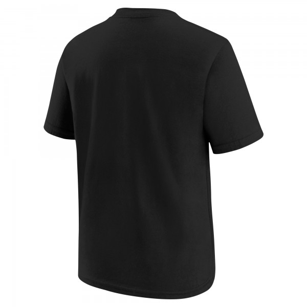 Футболка Youth Brooklyn Nets Nike Black Practice Legend