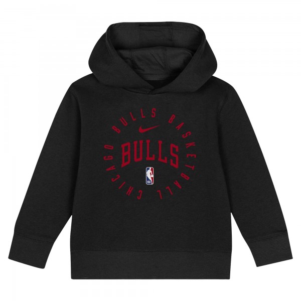 Toddler Chicago Bulls Nike Black Practice Club Pullover Hoodie and Sweatpants Set