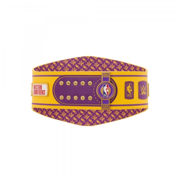 Los Angeles Lakers WWE Legacy Title Belt