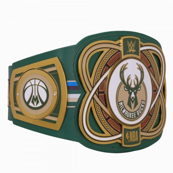 Milwaukee Bucks WWE Legacy Title Belt