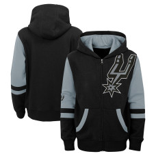 Толстовка Preschool San Antonio Spurs Black Straight To The League Full-Zip