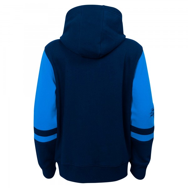 Толстовка на молнии Preschool Oklahoma City Thunder Navy Straight To The League