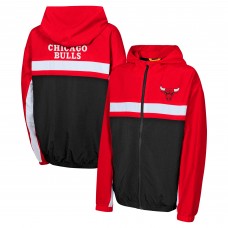 Толстовка на молнии Chicago Bulls Youth Headliner Windbreaker - Red