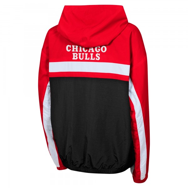 Толстовка на молнии Chicago Bulls Youth Headliner Windbreaker - Red