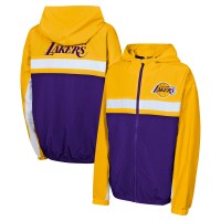 Толстовка на молнии Los Angeles Lakers Youth Headliner Windbreaker - Gold