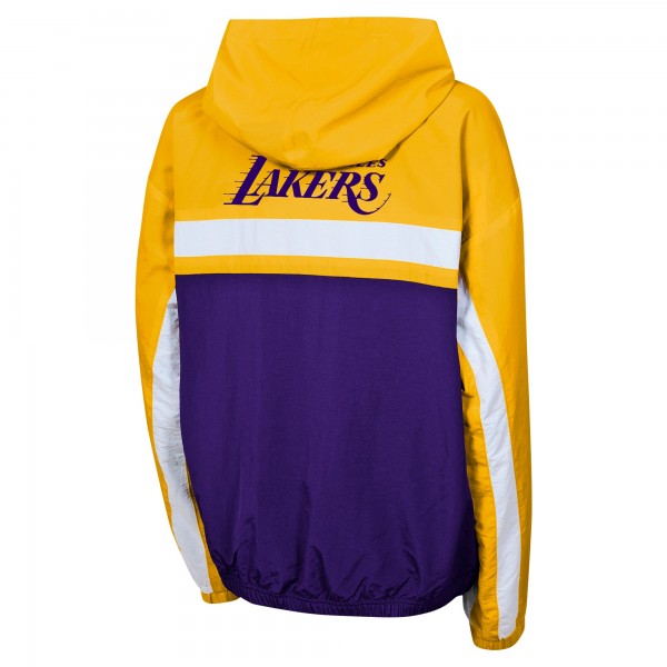 Толстовка на молнии Los Angeles Lakers Youth Headliner Windbreaker - Gold