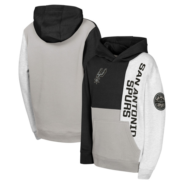 Подростковая San Antonio Spurs Black Splash Pullover Hoodie