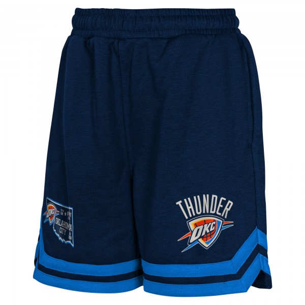 Шорты Youth Oklahoma City Thunder Navy Teardrop Fleece