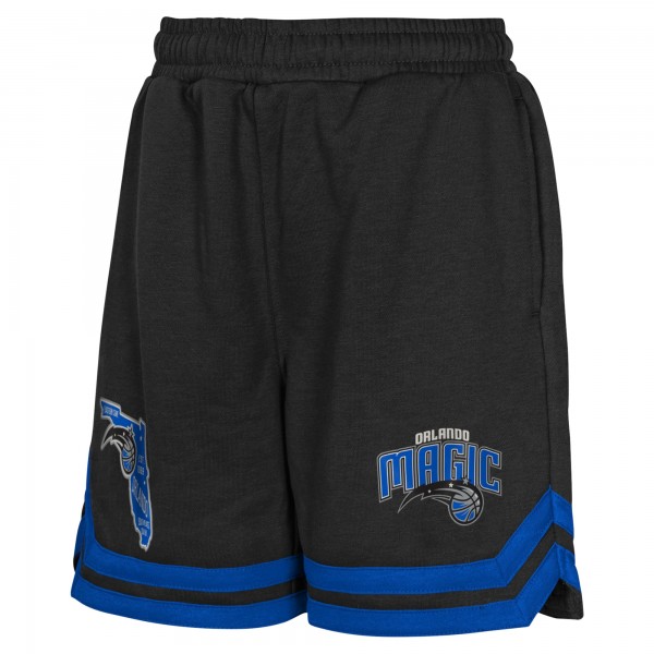 Подростковая Orlando Magic Black Teardrop Fleece Shorts