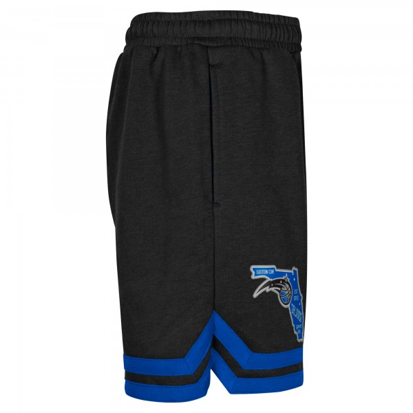 Подростковая Orlando Magic Black Teardrop Fleece Shorts