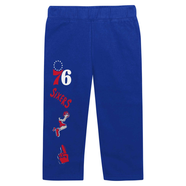 Детская Philadelphia 76ers Red Give and Go Pullover Hoodie and Sweatpants Set