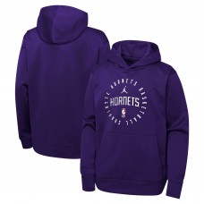 Толстовка Charlotte Hornets Jordan Brand Youth Performance Practice Spotlight - Purple