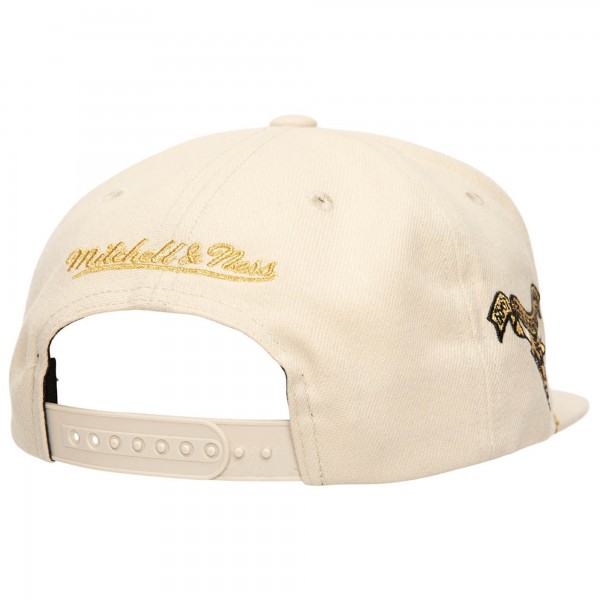 Бейсболка Chicago Bulls Mitchell & Ness Golden - Cream