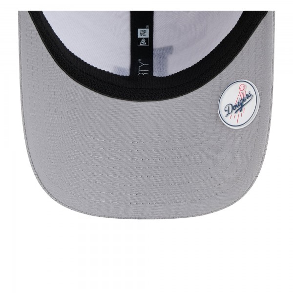 Бейсболка Los Angeles Dodgers New Era Royal/Gray 2025 MLB Clubhouse 39THIRTY