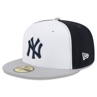 Бейсболка New York Yankees New Era Navy/Gray 2025 MLB Clubhouse 59FIFTY
