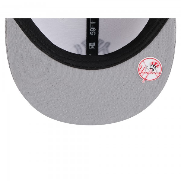 Бейсболка New York Yankees New Era Navy/Gray 2025 MLB Clubhouse 59FIFTY