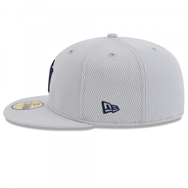 Бейсболка New York Yankees New Era Gray 2025 MLB Clubhouse 59FIFTY