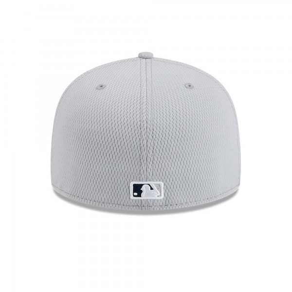 Бейсболка New York Yankees New Era Gray 2025 MLB Clubhouse 59FIFTY